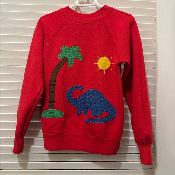 Other - Red Dinosaur Kids Sweatshirt